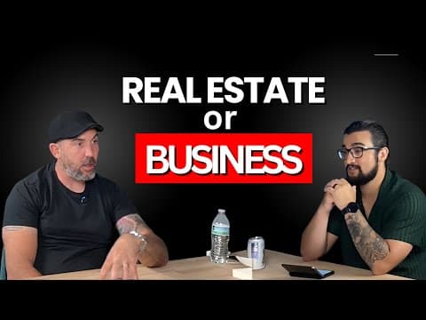 Real Estate Got Me Started. Business Will Build the Empire.